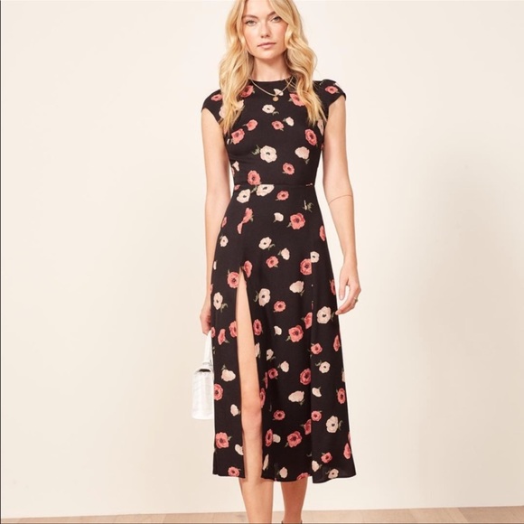Reformation Dresses & Skirts - Reformation Gavin Midi Dress in Jennifer Floral Size: 4